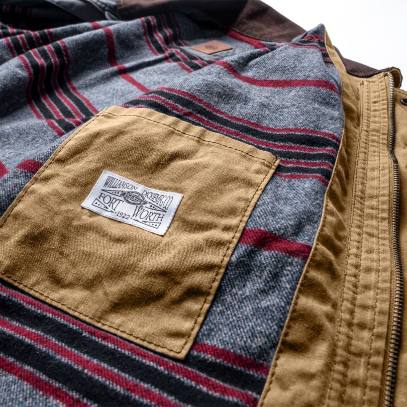 мъже Dickies палто от восъчен брезент жълъд (ac2) облекло R2PH81014