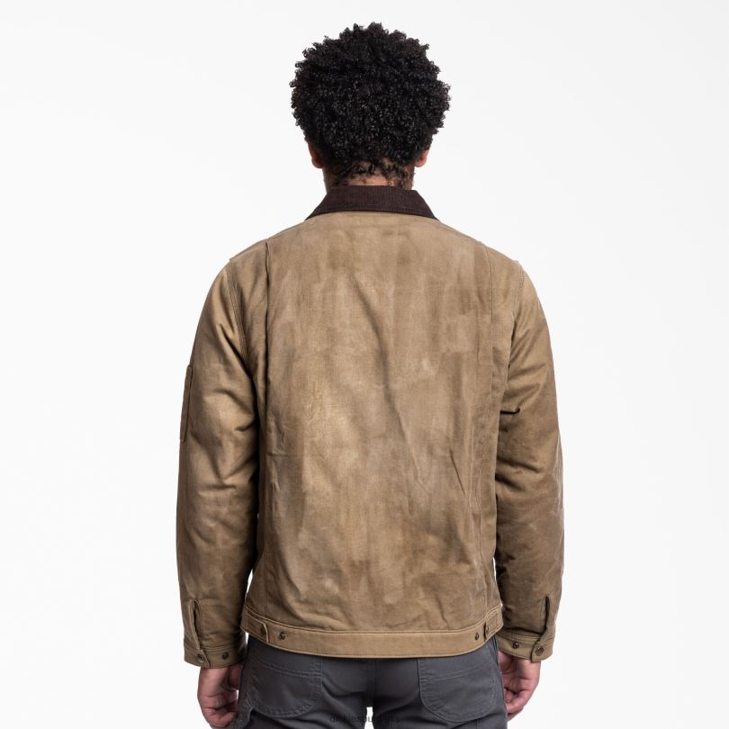 мъже Dickies сако Айзенхауер от восъчно платно жълъд (ac2) облекло R2PH81186