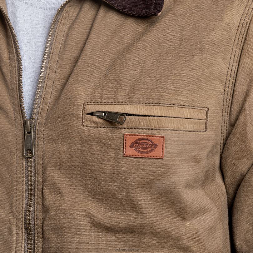 мъже Dickies сако Айзенхауер от восъчно платно жълъд (ac2) облекло R2PH81186