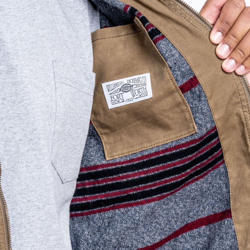 мъже Dickies сако Айзенхауер от восъчно платно жълъд (ac2) облекло R2PH81186