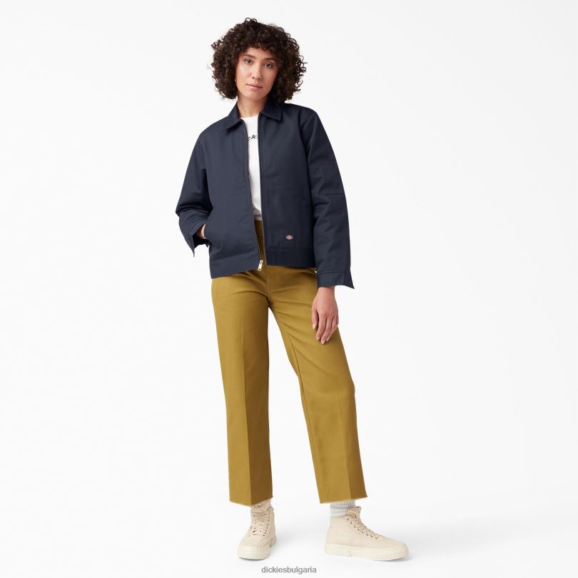 Жени Dickies изолирано яке Айзенхауер тъмен флот (asn) облекло R2PH81539