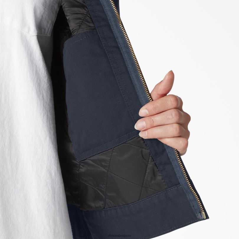 Жени Dickies изолирано яке Айзенхауер тъмен флот (asn) облекло R2PH81539
