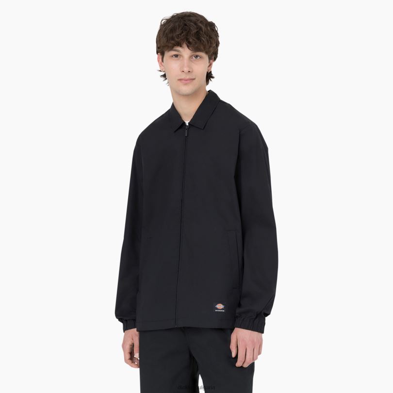 мъже Dickies яке за пропуск за скейтборд черен (bkx) облекло R2PH81049