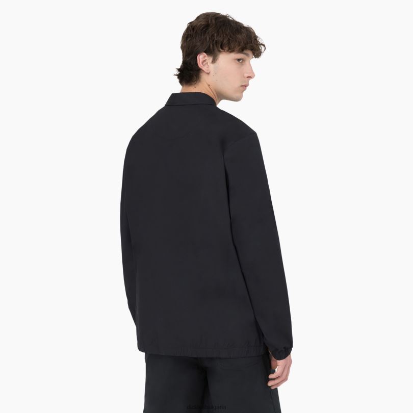 мъже Dickies яке за пропуск за скейтборд черен (bkx) облекло R2PH81049