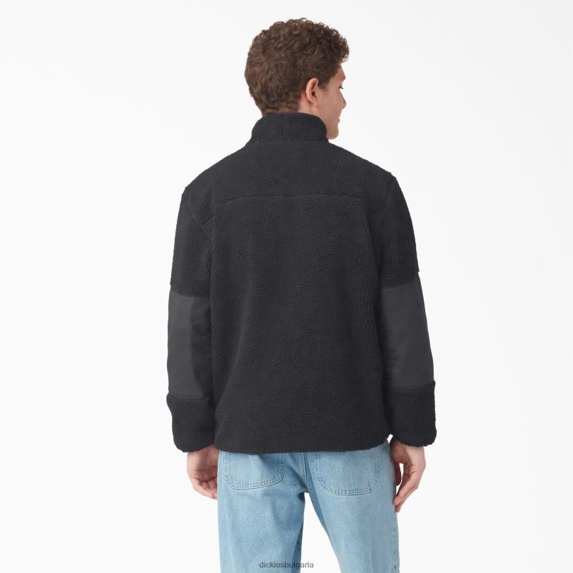 мъже Dickies червено поларено яке черен (bkx) облекло R2PH81080