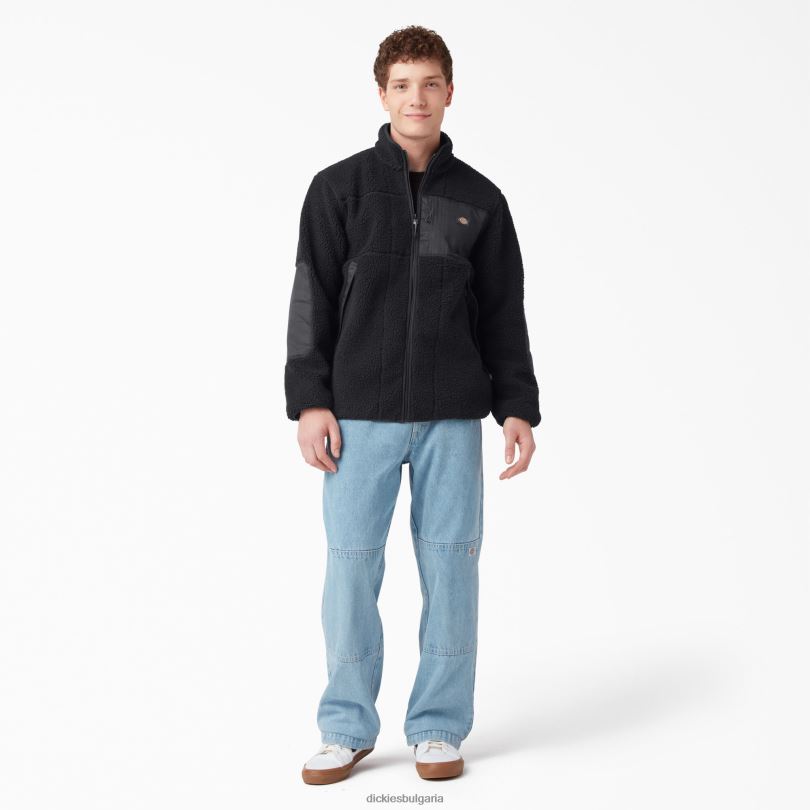 мъже Dickies червено поларено яке черен (bkx) облекло R2PH81080