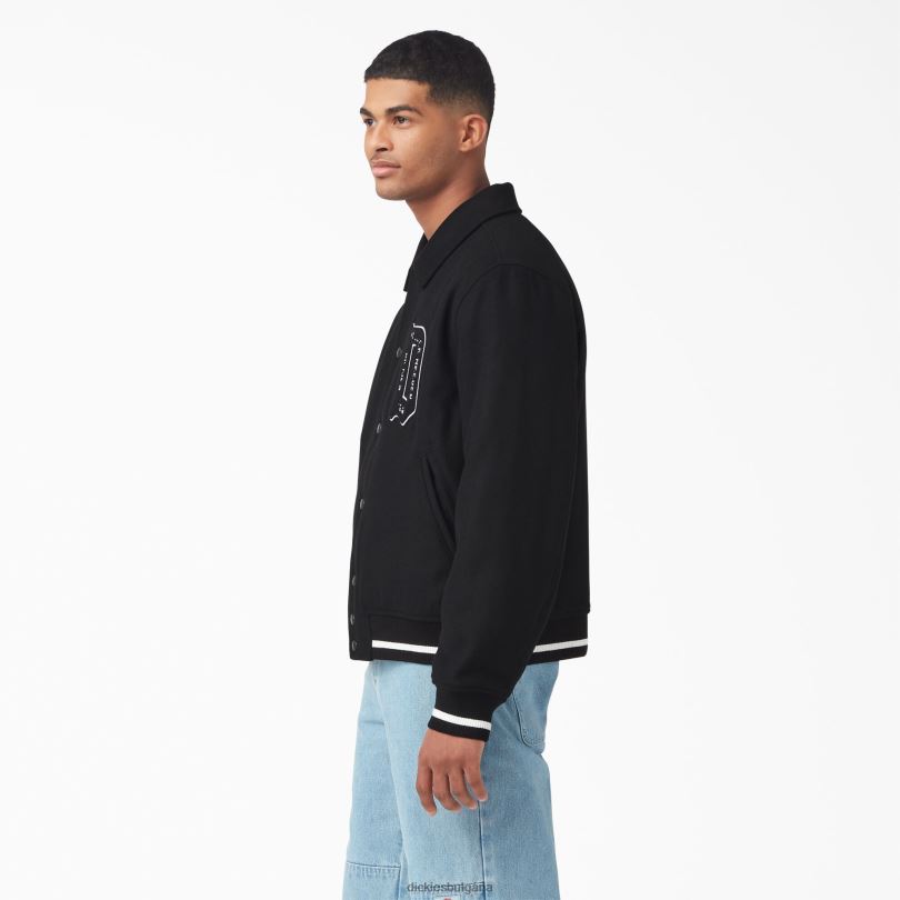 мъже Dickies колежанско яке черен (bkx) облекло R2PH81085