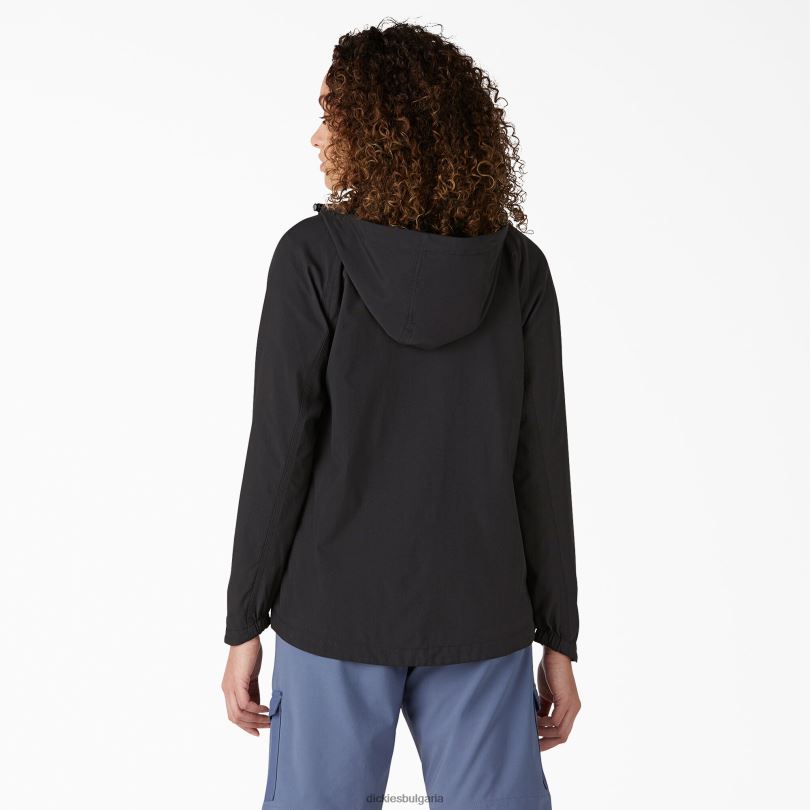 Жени Dickies производително яке с качулка черен (bkx) облекло R2PH82379