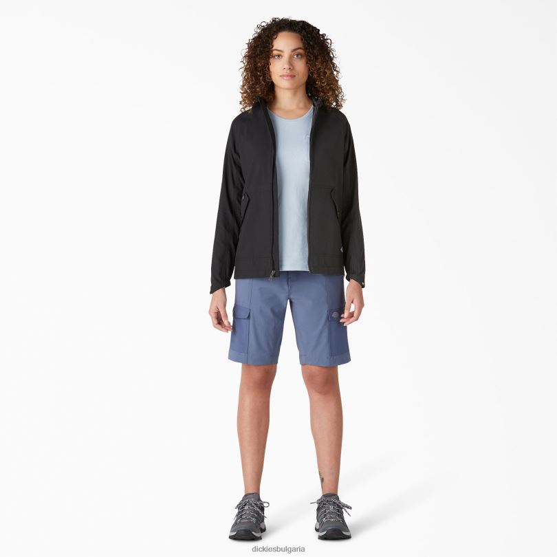 Жени Dickies производително яке с качулка черен (bkx) облекло R2PH82379