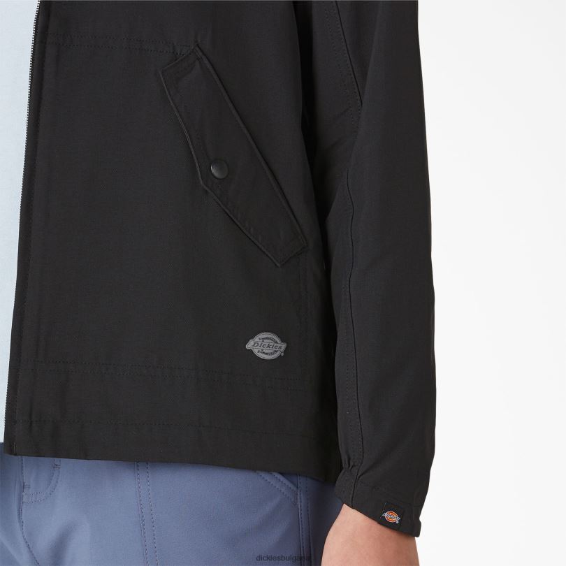 Жени Dickies производително яке с качулка черен (bkx) облекло R2PH82379