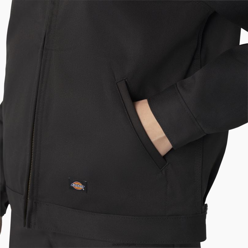 Жени Dickies яке без подплата айзенхауер черен (bsk) облекло R2PH81519