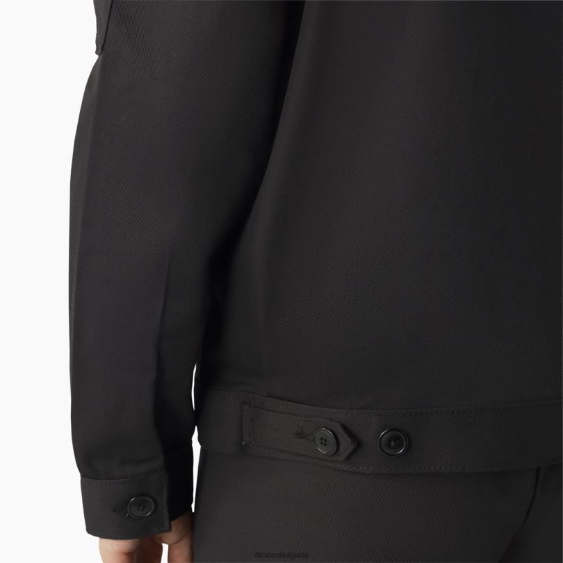 Жени Dickies яке без подплата айзенхауер черен (bsk) облекло R2PH81519