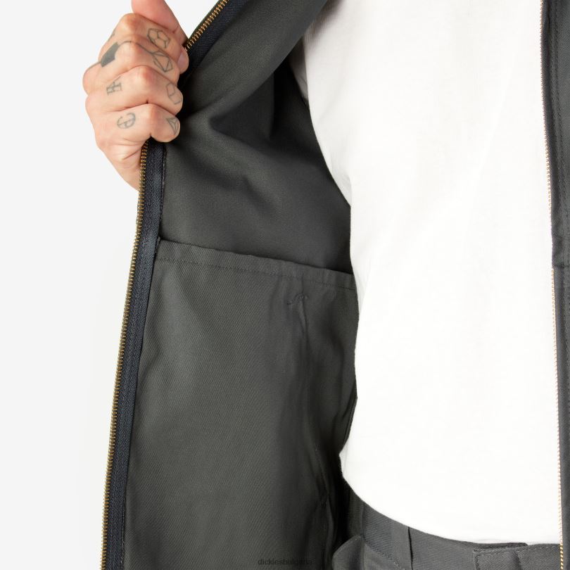 мъже Dickies яке без подплата айзенхауер въглен сиво (ch) облекло R2PH8959