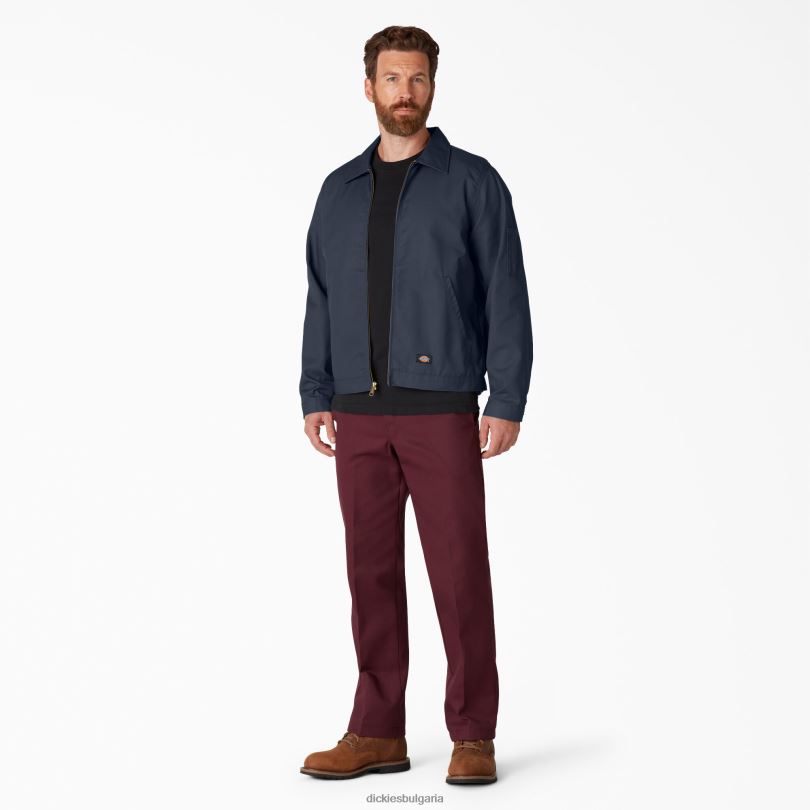 мъже Dickies яке без подплата айзенхауер тъмно синьо (dn) облекло R2PH8960