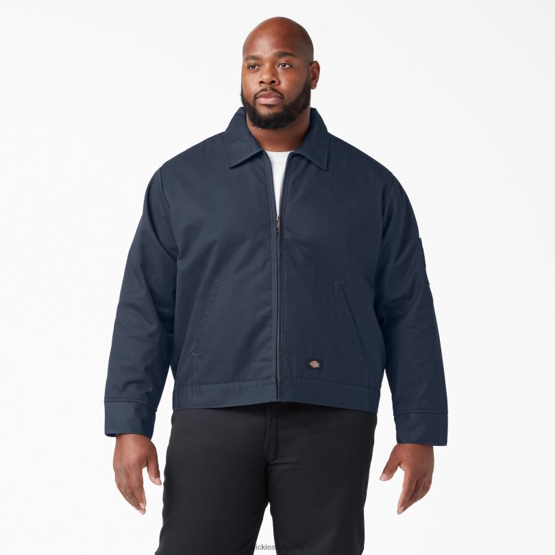 мъже Dickies изолирано яке Айзенхауер тъмно синьо (dn) облекло R2PH8966