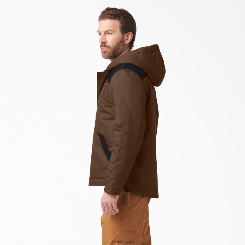 мъже Dickies яке duratech renegade flex duck дървено кафяво (tb) облекло R2PH81203