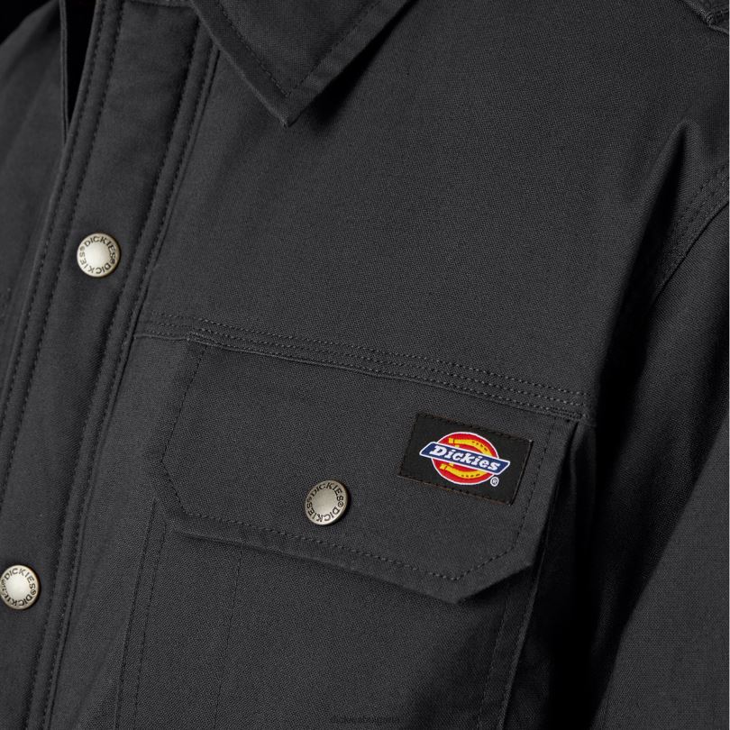 мъже Dickies яке от гъвкава патешка риза с dwr черно (bk) облекло R2PH81015
