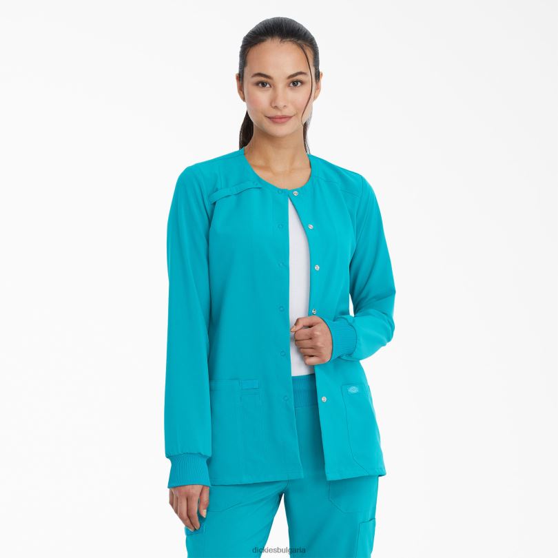 Жени Dickies eds Essentials щракащо предно почистващо яке тъмно синьо (tlb) облекло R2PH82585