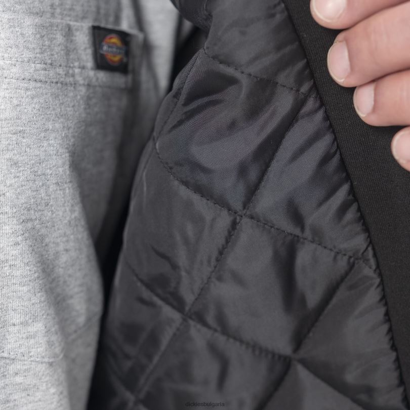 мъже Dickies фланелена фланелена риза с качулка и спокойна форма джинджифилово биволско каре (gpb) облекло R2PH81005