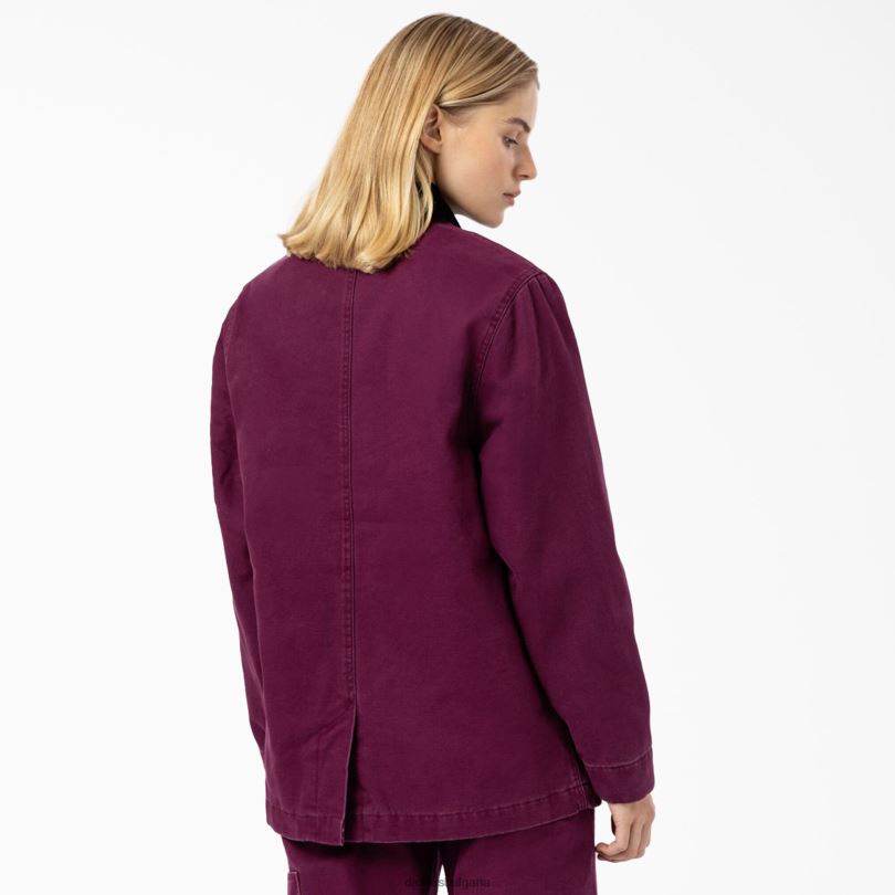 Жени Dickies палто от патешко платно вино от грозде (gw9) облекло R2PH82299