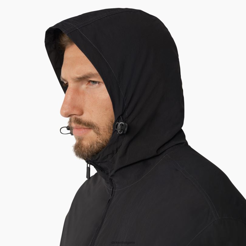 мъже Dickies яке jackson windbreaker черен (bkx) облекло R2PH81027