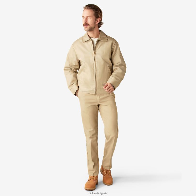 мъже Dickies изолирано яке Айзенхауер каки (kh) облекло R2PH8968