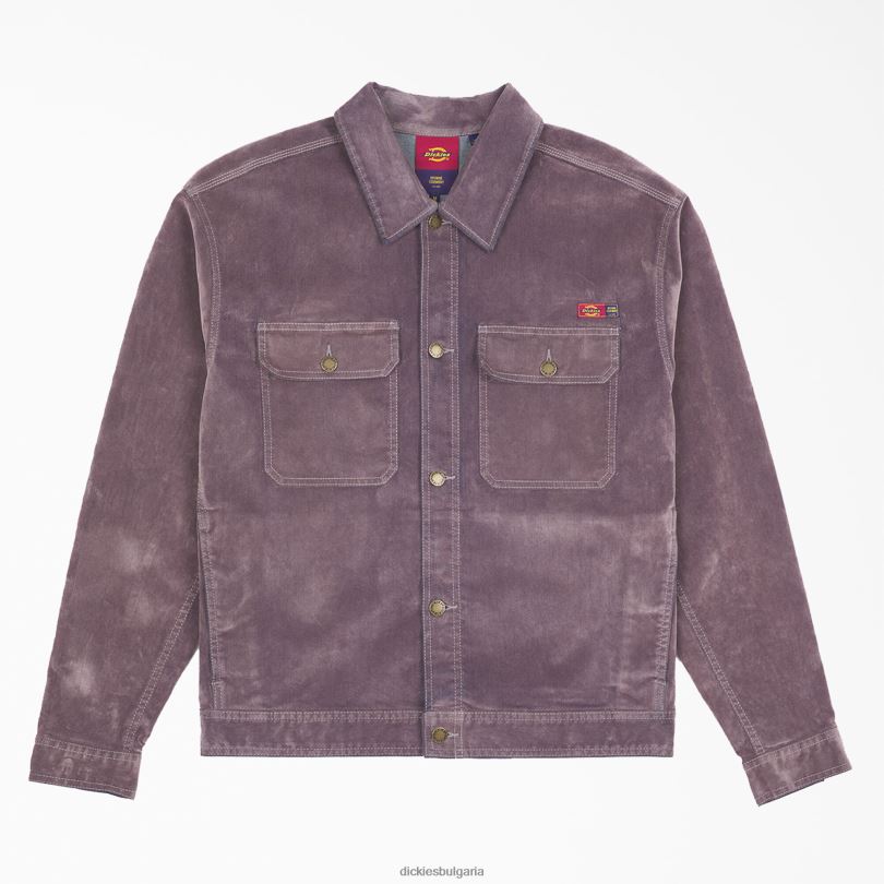 мъже Dickies Помощно яке от деним на церемонията по откриването люляк (lc) облекло R2PH81065