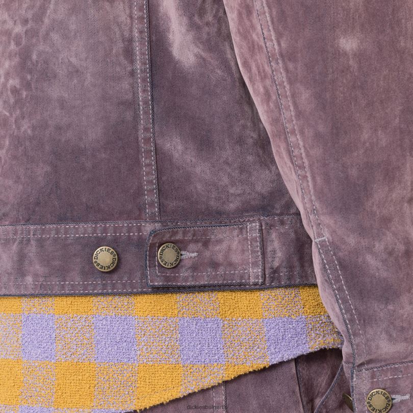 мъже Dickies Помощно яке от деним на церемонията по откриването люляк (lc) облекло R2PH81065