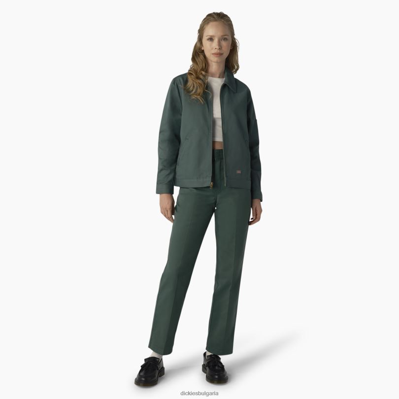 Жени Dickies яке без подплата айзенхауер линкълн грийн (lso) облекло R2PH81520