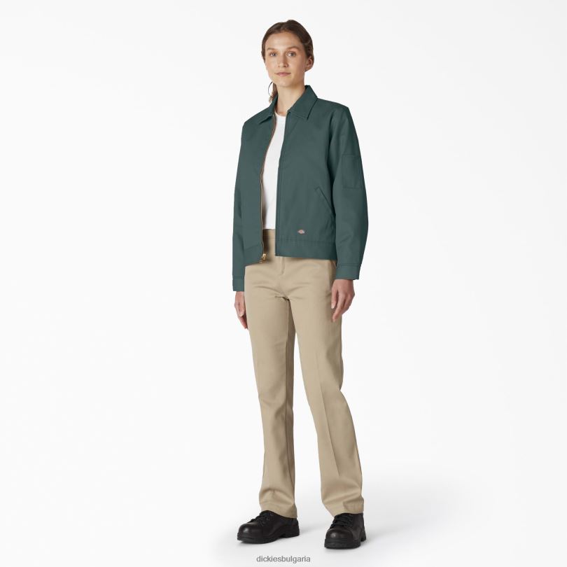 Жени Dickies изолирано яке Айзенхауер линкълн грийн (lso) облекло R2PH81542