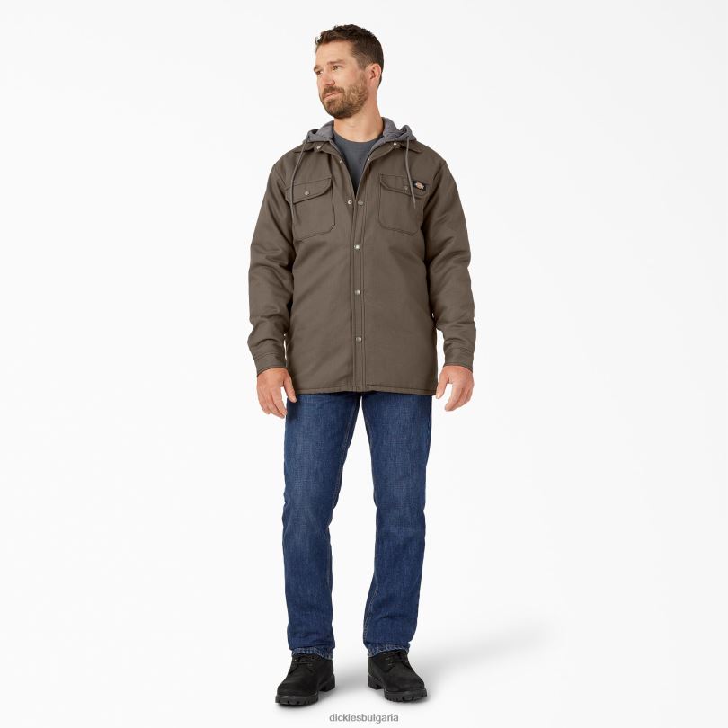 мъже Dickies риза с качулка от патешко платно гъба (mr1) облекло R2PH81002