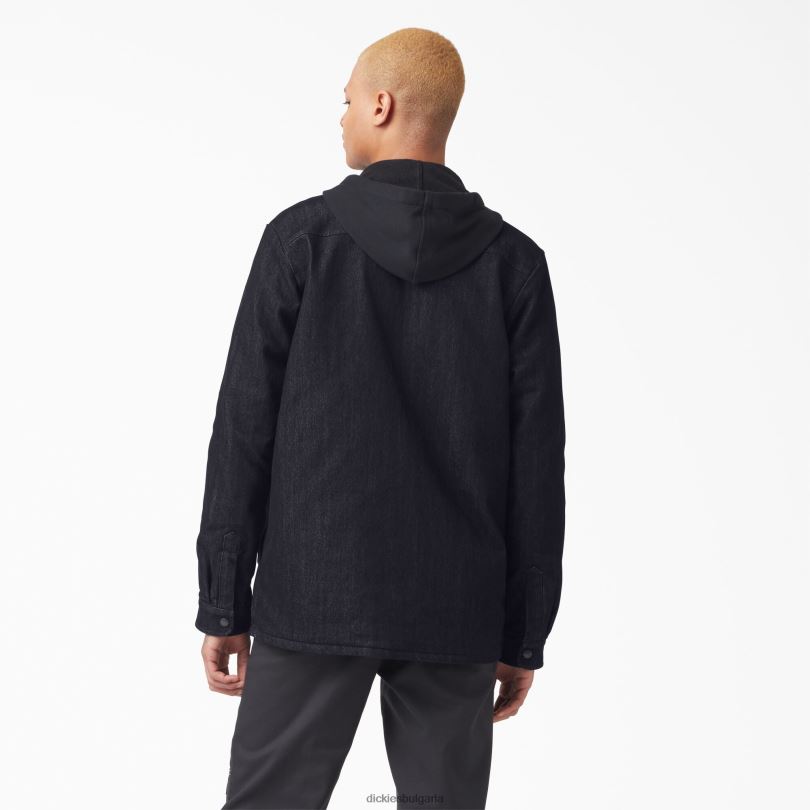 мъже Dickies дънкова риза за скейтборд изплакнато индиго синьо (rnb) облекло R2PH81197