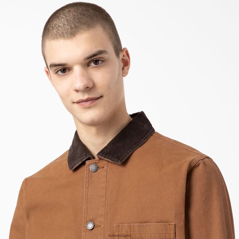 мъже Dickies палто от патица без подплата каменна кафява патица (sbd) облекло R2PH81070