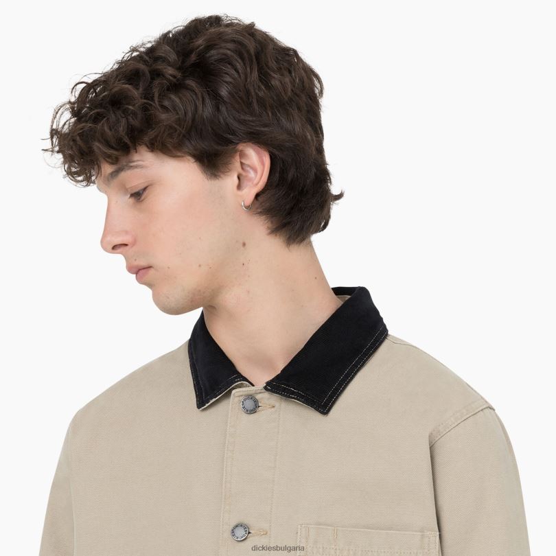 мъже Dickies палто от патица без подплата промит с камъни пустинен пясък (sds) облекло R2PH81072