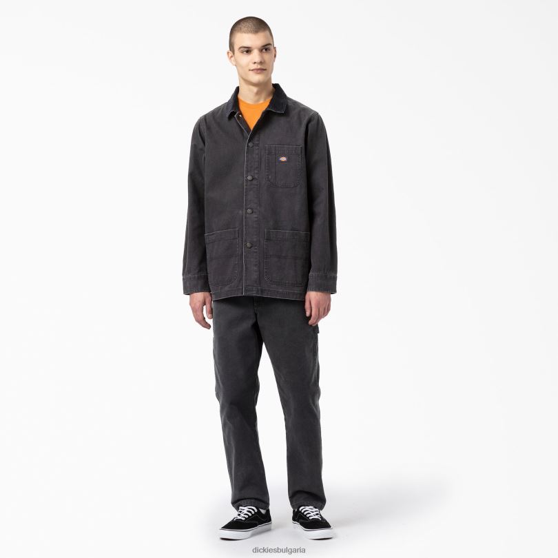 мъже Dickies палто от патица без подплата stonewashed black (sbk) облекло R2PH81071