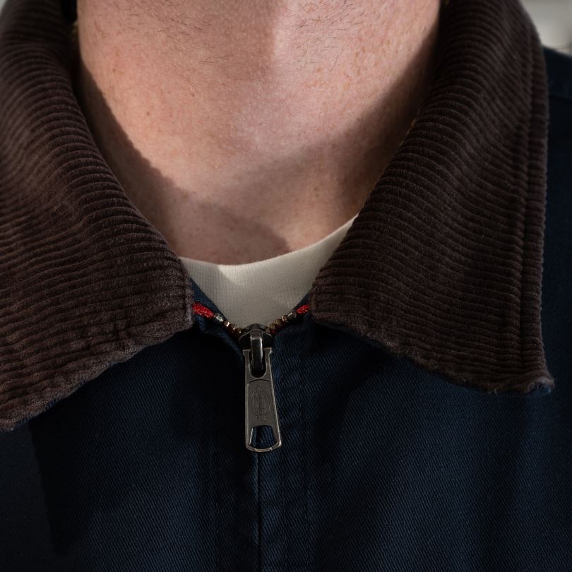 мъже Dickies Яке на Джейк Хейс, измито от камъни Айзенхауер stonewashed ink navy (sik) облекло R2PH8988