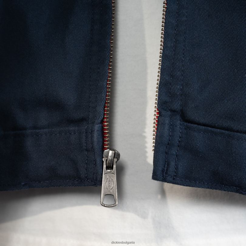 мъже Dickies Яке на Джейк Хейс, измито от камъни Айзенхауер stonewashed ink navy (sik) облекло R2PH8988