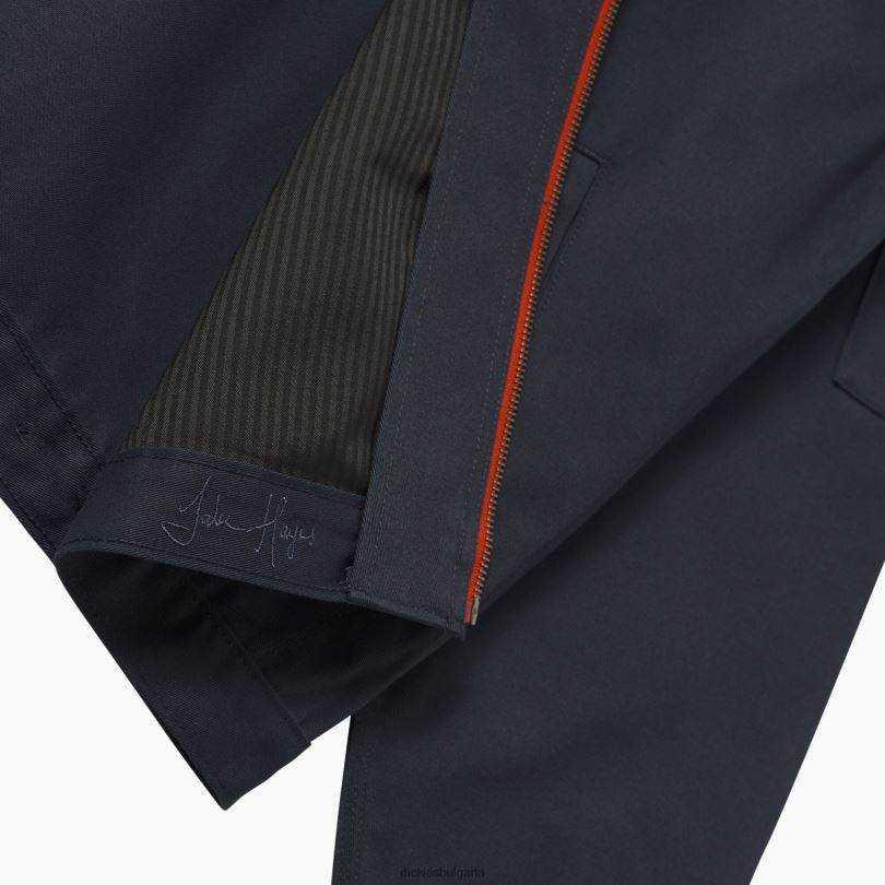мъже Dickies Яке на Джейк Хейс, измито от камъни Айзенхауер stonewashed ink navy (sik) облекло R2PH8988