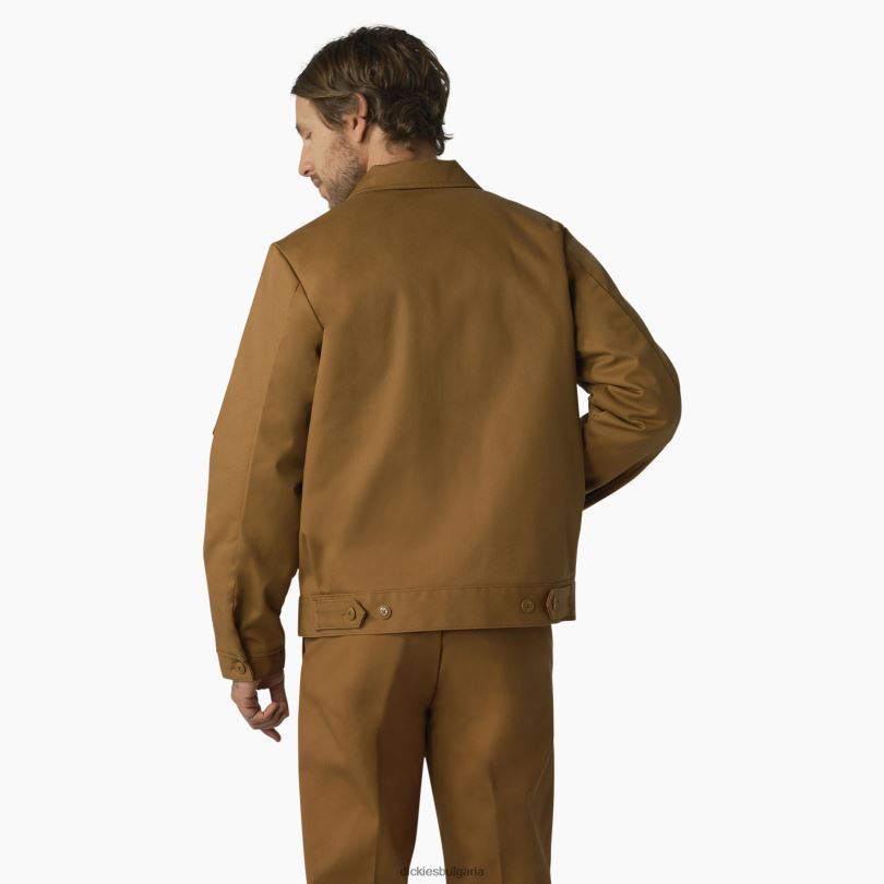 мъже Dickies изолирано яке Айзенхауер кафява патица (wsd) облекло R2PH8971
