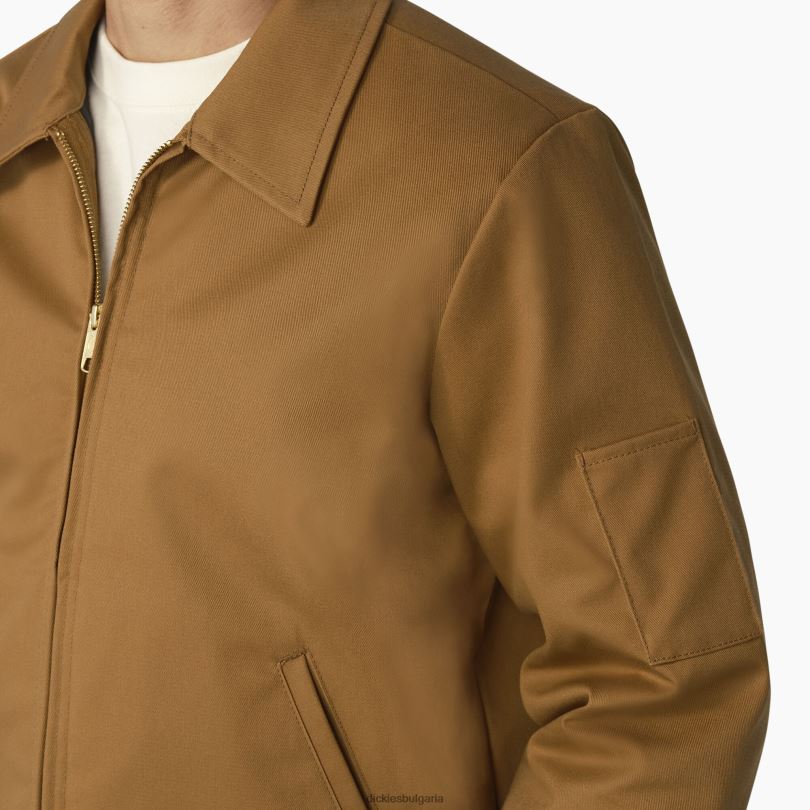 мъже Dickies изолирано яке Айзенхауер кафява патица (wsd) облекло R2PH8971