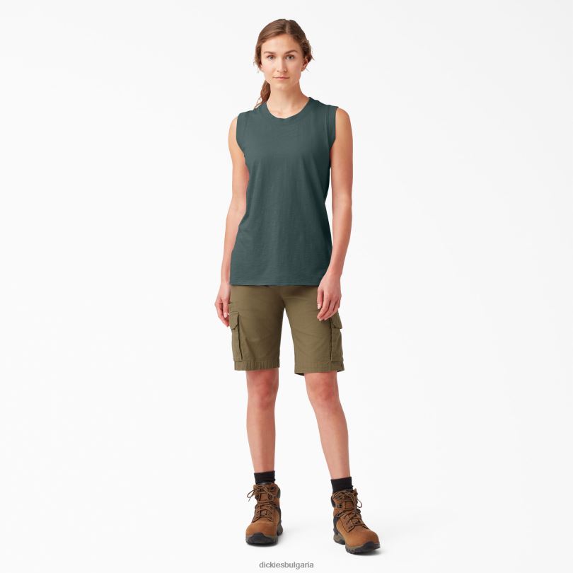 Жени Dickies потник линкълн грийн (лн) облекло R2PH82029