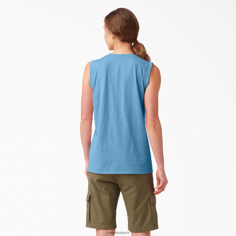 Жени Dickies потник лазурно синьо (ab2) облекло R2PH82024