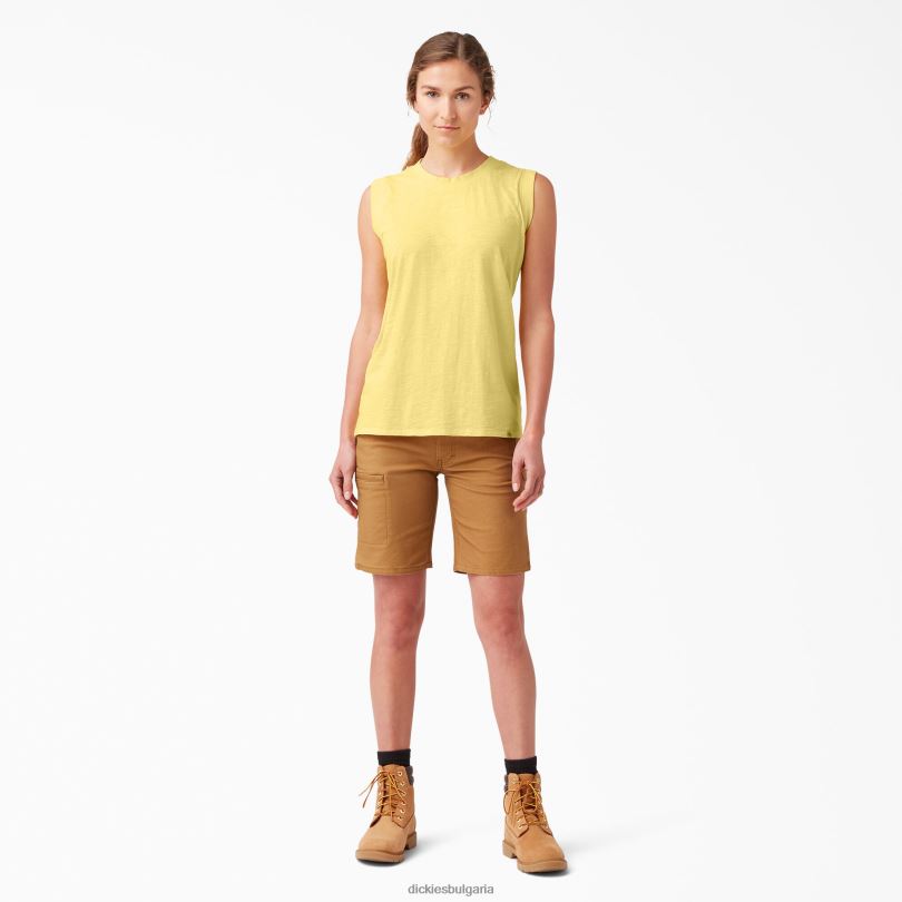 Жени Dickies потник лимонова кора (lz1) облекло R2PH82030
