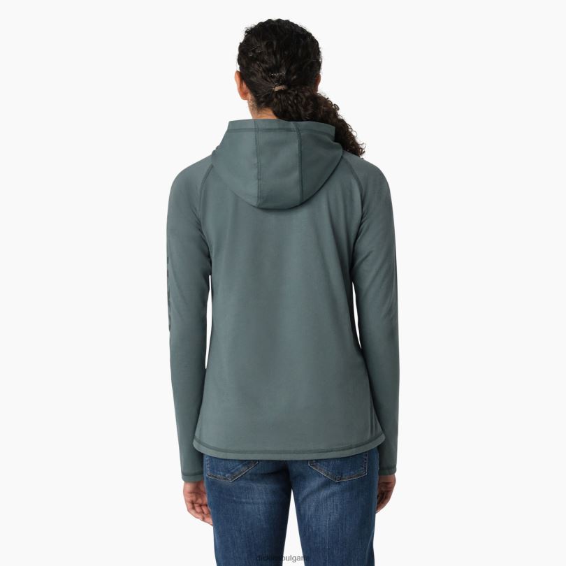 Жени Dickies слънчева тениска с охлаждащо действие линкълн грийн (лн) облекло R2PH81665