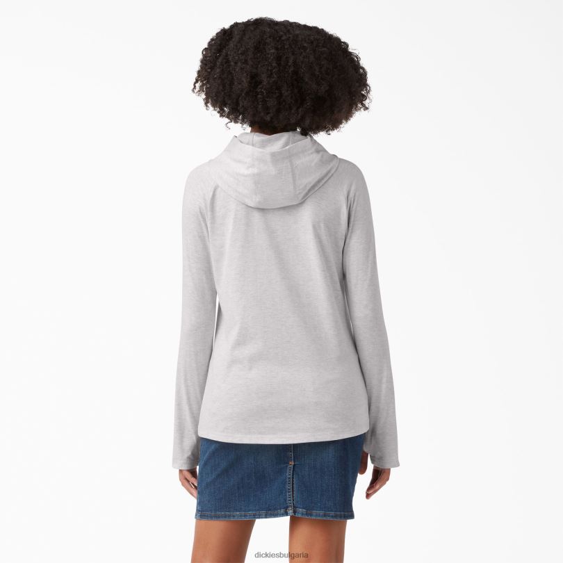 Жени Dickies слънчева тениска с охлаждащо действие пепеляво сиво (ag) облекло R2PH81658