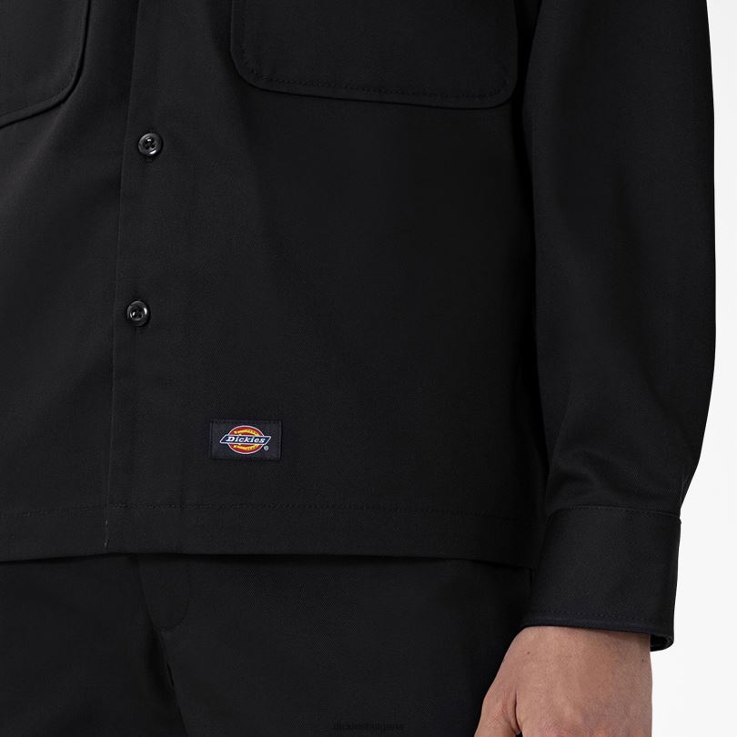 мъже Dickies висока снобия и служебна риза черен (bkx) облекло R2PH8918