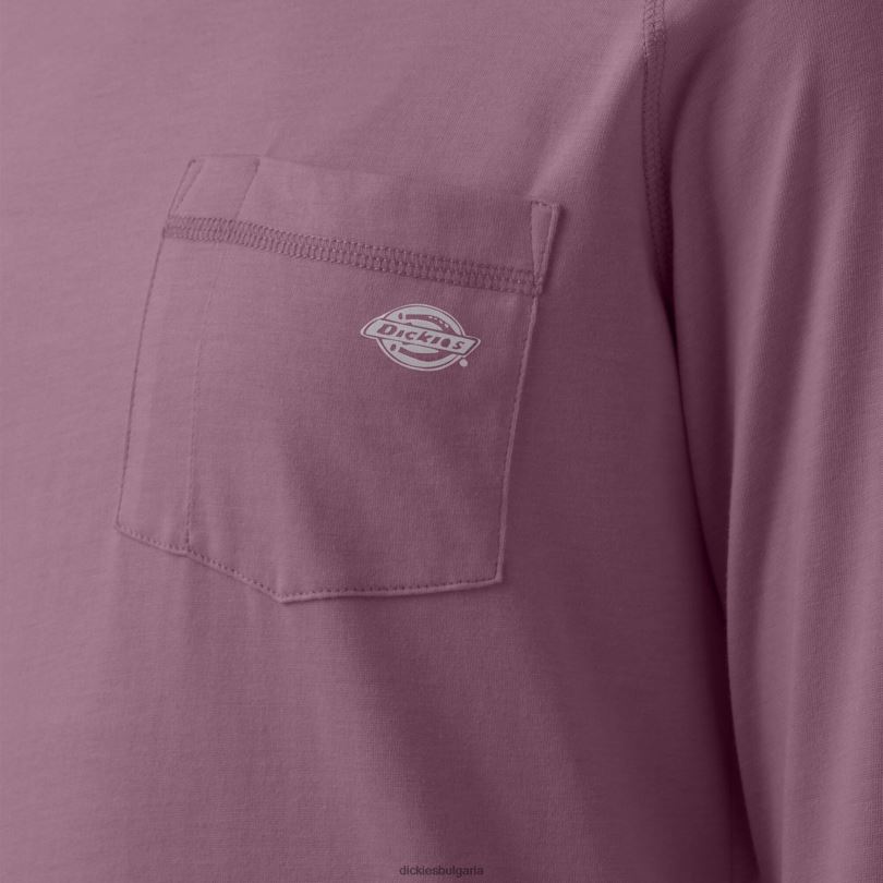Жени Dickies слънчева тениска с охлаждащо действие лилава сянка хедър (vsh) облекло R2PH81668