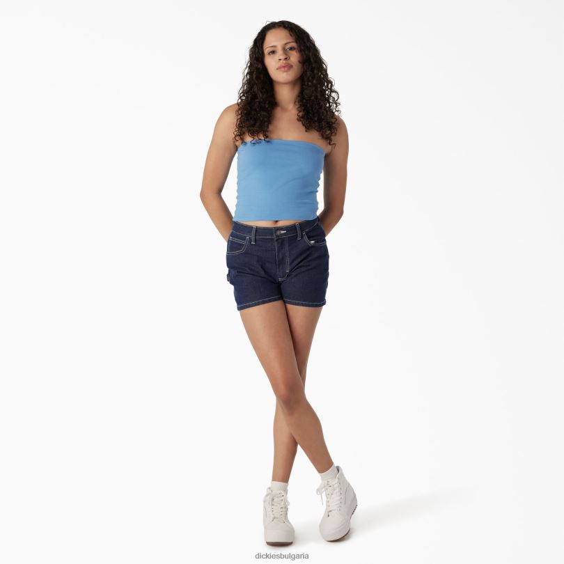 Жени Dickies плетена горна част лазурно синьо (ab2) облекло R2PH82165