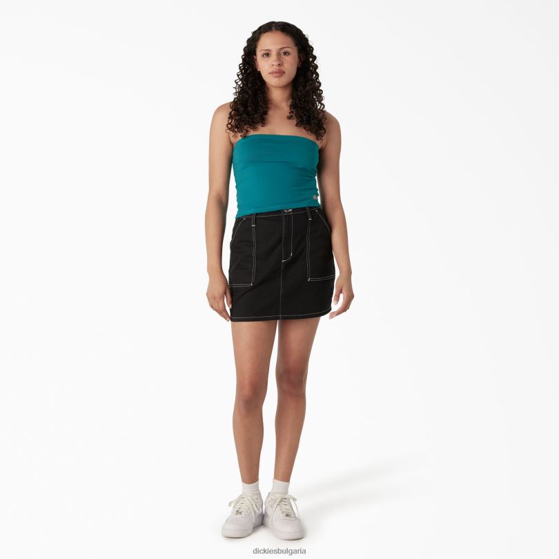 Жени Dickies плетена горна част дълбоко езеро (dl2) облекло R2PH82166