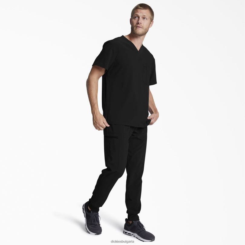 мъже Dickies eds Essentials V-образно деколте черно (черно) облекло R2PH81322